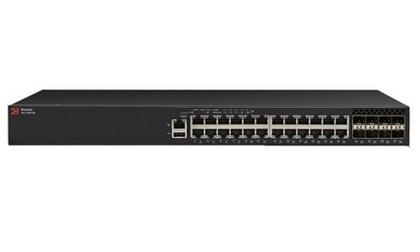 Brocade ICX 7250 Network Switch - ICX7250-24P-2X10G