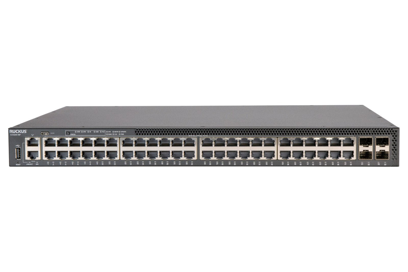 Ruckus Network Switch - ICX8200-48PF2-E2