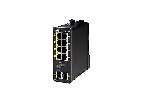 Cisco IE 1000 Network Switch - IE-1000-8P2S-LM