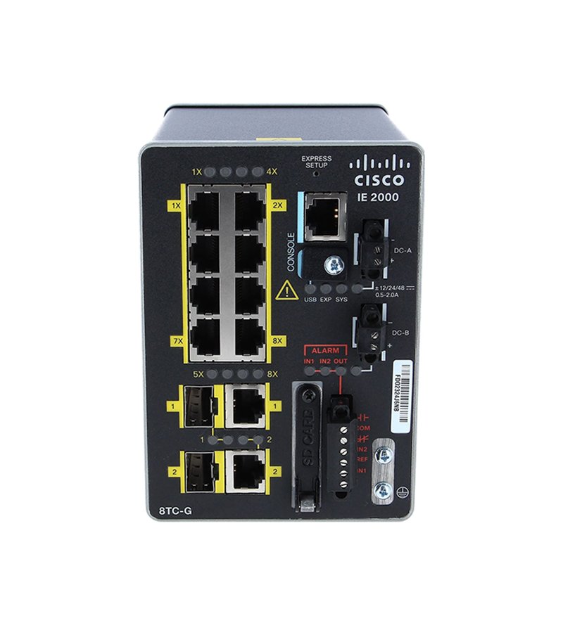 Cisco 2000 Series Network Switch - IE-2000-8TC-L
