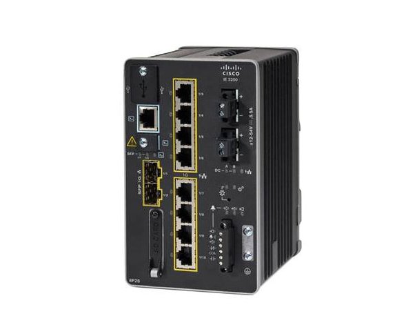 Cisco Catalyst IE-3200 Series 8-Ports Network Switch - IE-3200-8P2S-E