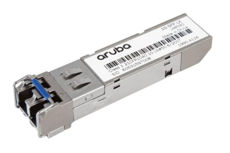 HPE Aruba 1GBASE-LX Single-mode Fibre 10km 1310nm D - J4859D