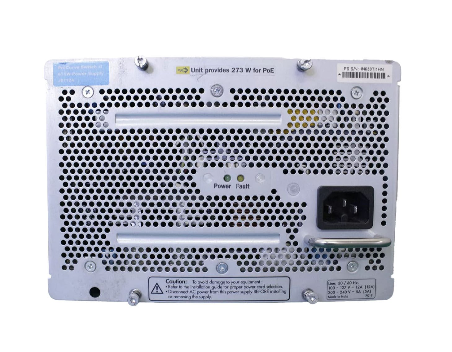 HP 875-Watts Power Supply - J8712-61001