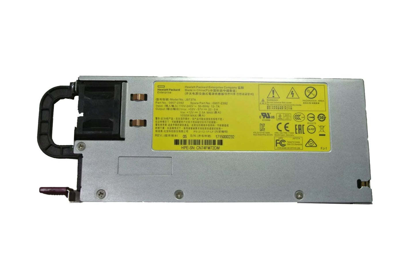 HP 1050-Watts Power Supply - J9737A