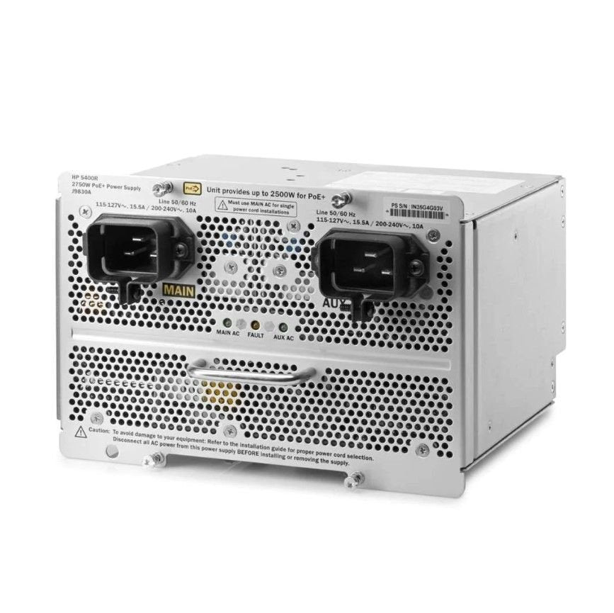 HP Aruba 2750-Watts Power Supply - J9830A