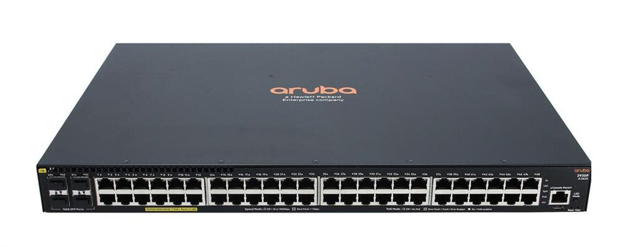 HPE Aruba 2930F Series 48-Ports 10/100/1000BASE-T P - JL262A