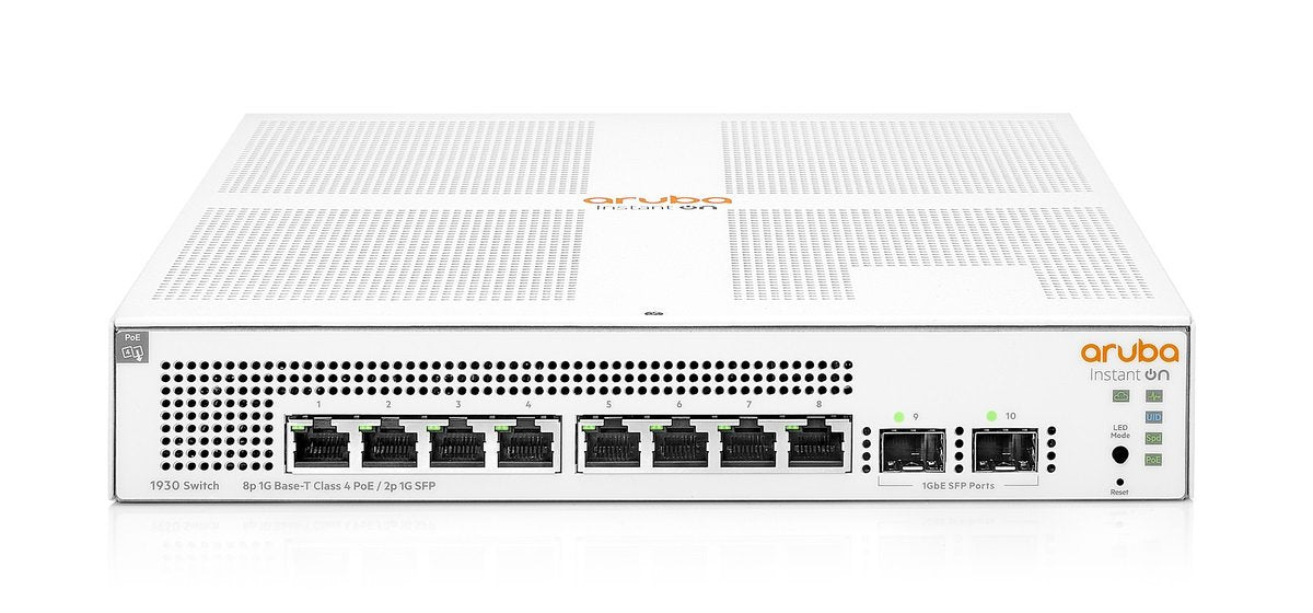 HPE Aruba Instant On 1930 Series 8-Ports 10/100/100 - JL681A