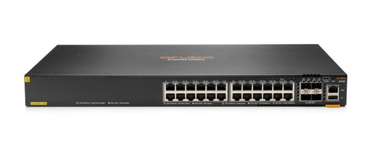 HPE Aruba 6200F 24-Ports 10/100/1000BASE-T Class4 E - JL725A