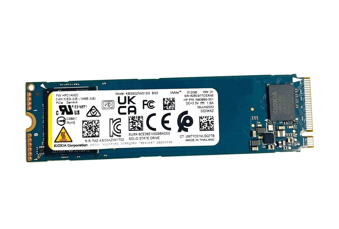 Kioxia Solid State Drive - KBG50ZNV512G