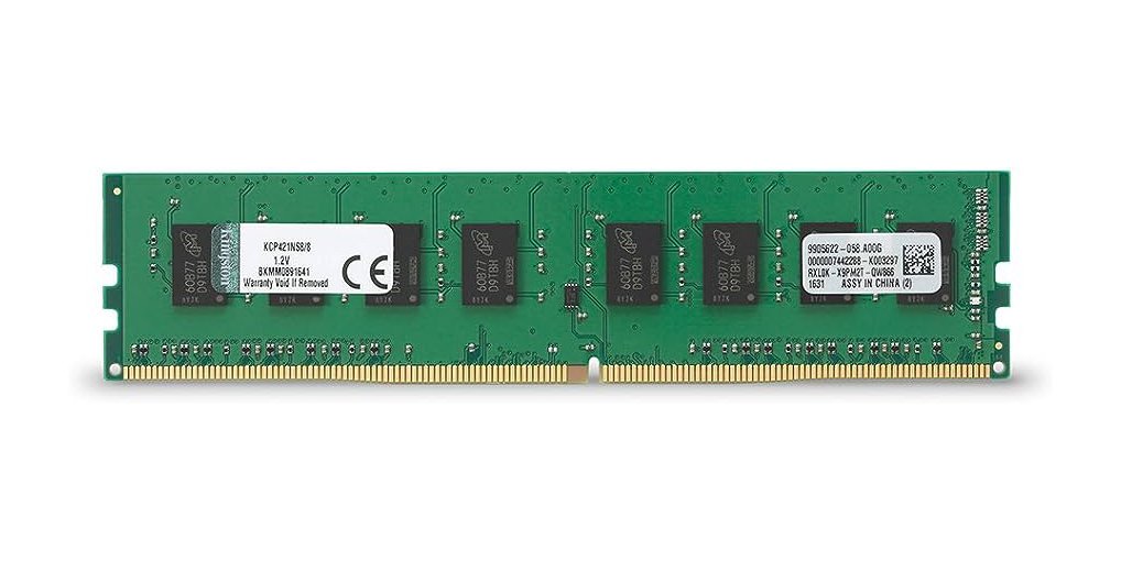 Kingston 8GB Desktop Memory Module - KCP421NS8/8