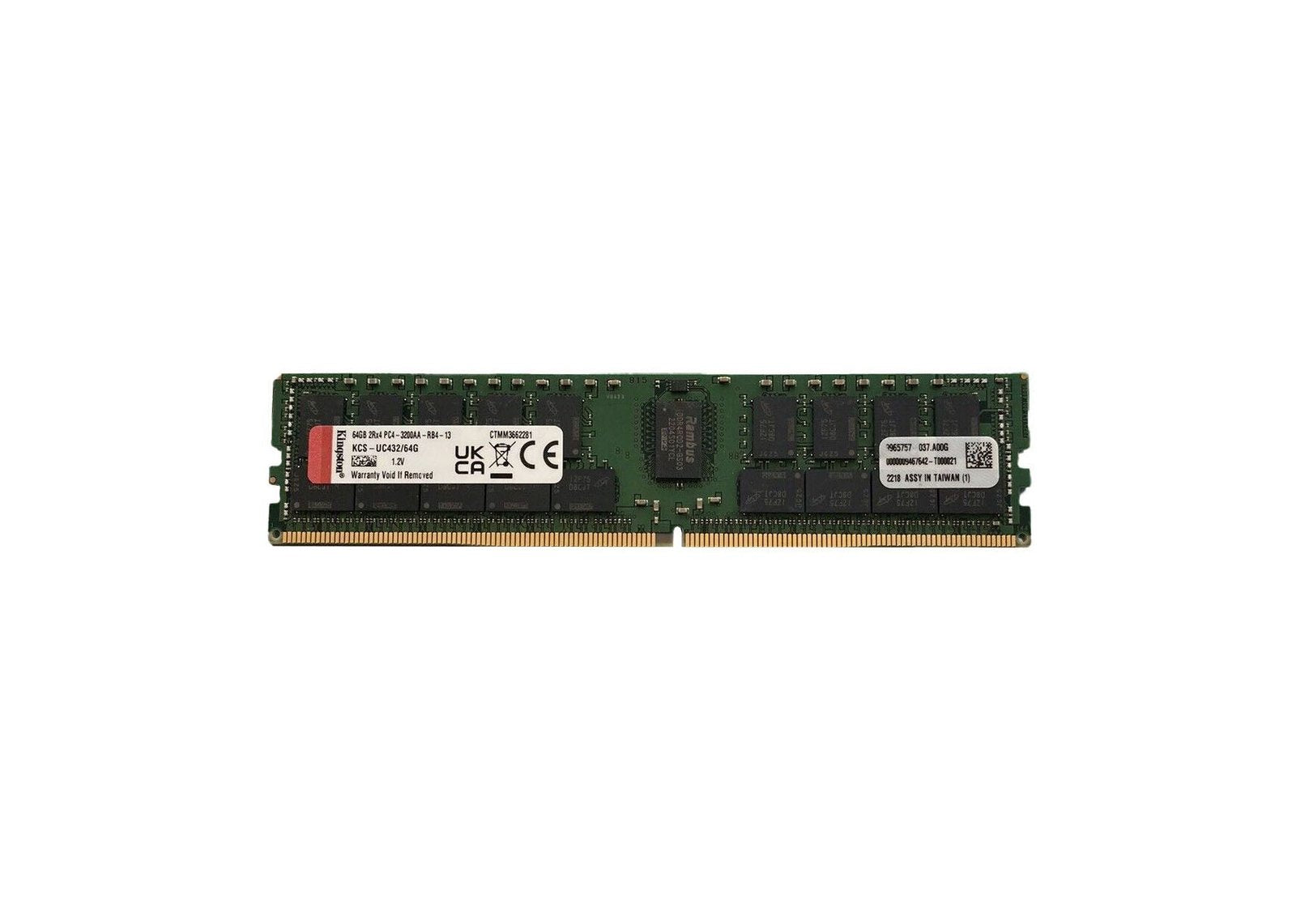Kingston 64GB Server Memory Module - KCS-UC432/64G