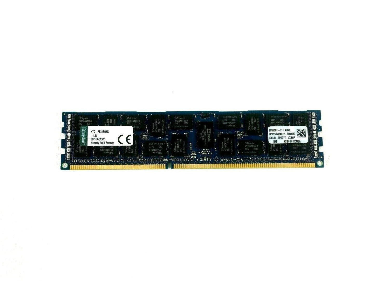 Kingston 16GB Server Memory Module - KTD-PE318/16G