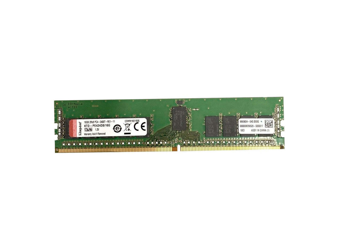 Kingston 16GB Server Memory Module - KTD-PE424D8/16G