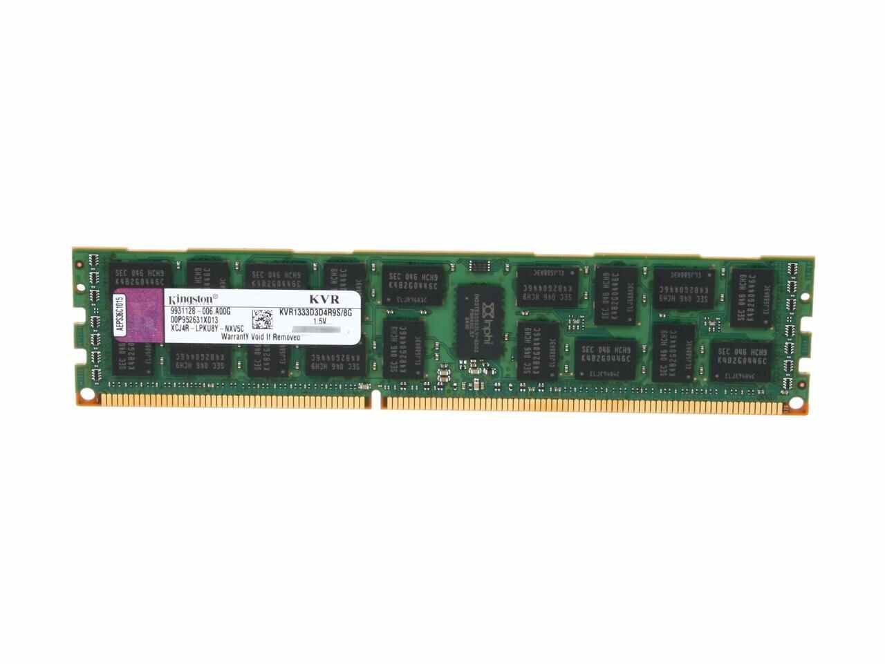Kingston Server Memory - KVR1333D3D4R9S/8GHB