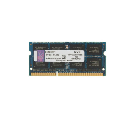 Kingston Laptop Memory - KVR1333D3S9/8G