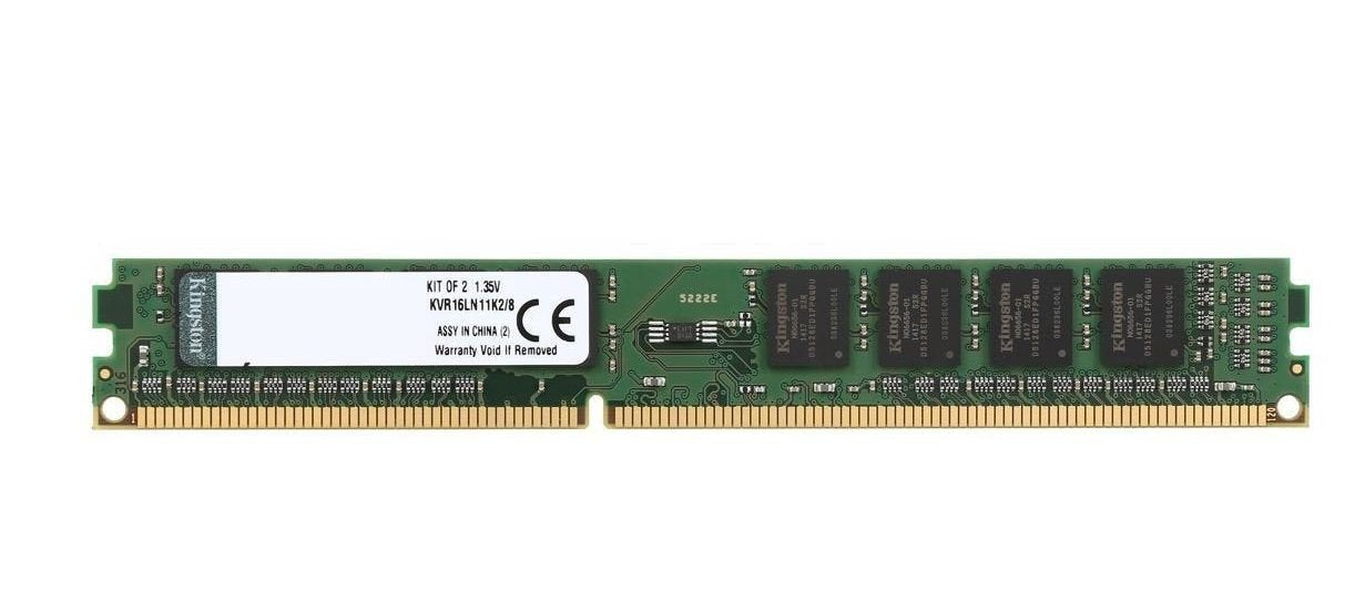 Kingston 8GB Desktop Memory Module - KVR16LN11K2/8