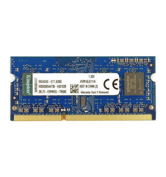 Kingston 4GB Laptop Memory Module - KVR16LS11/4