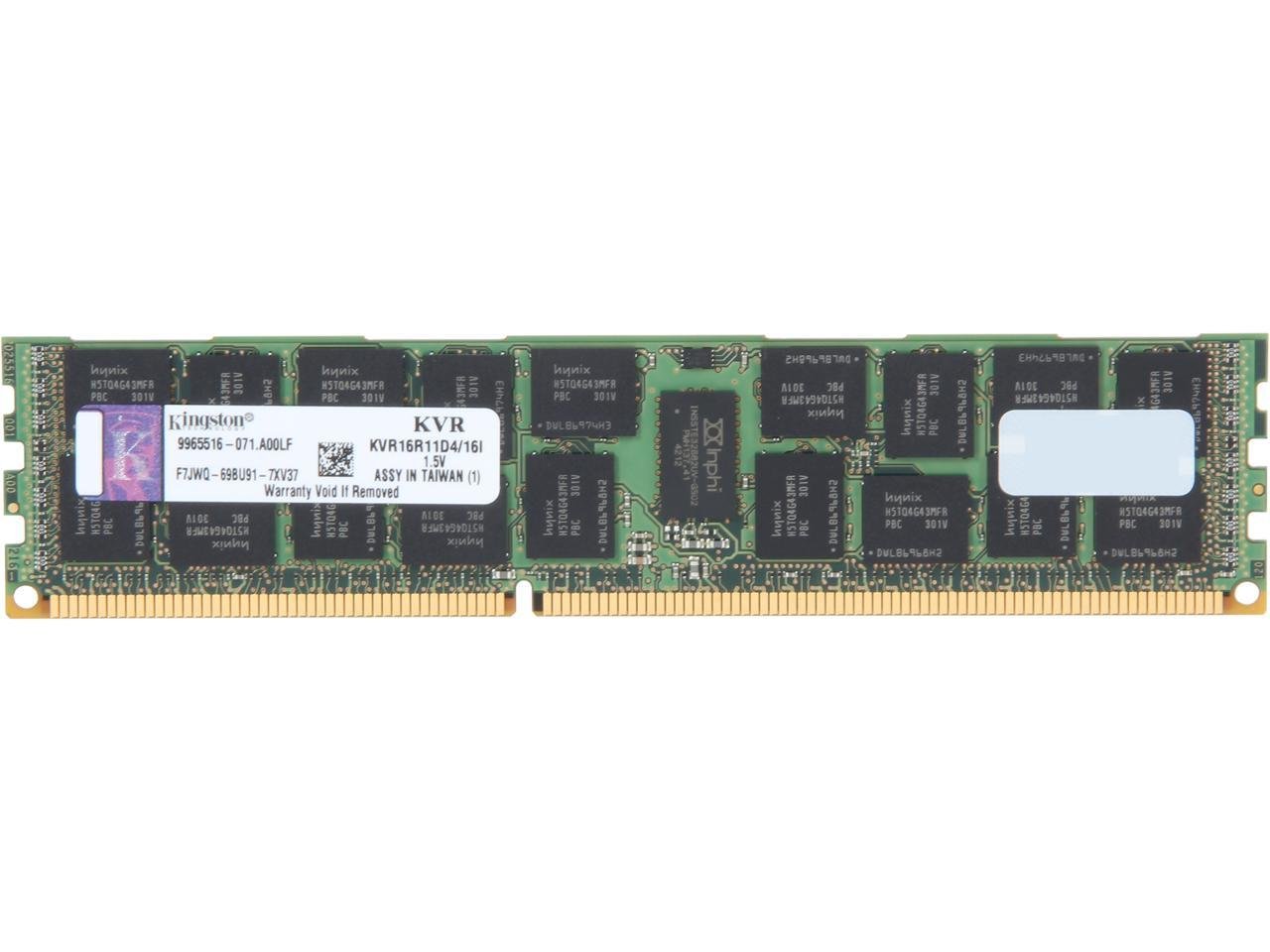 Kingston 16GB Server Memory Module - KVR16R11D4/16I