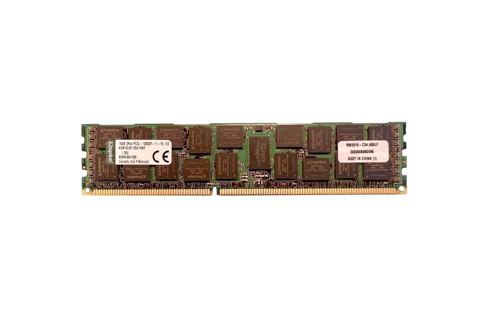 Kingston 16GB Server Memory Module - KVR16R11D4/16KF