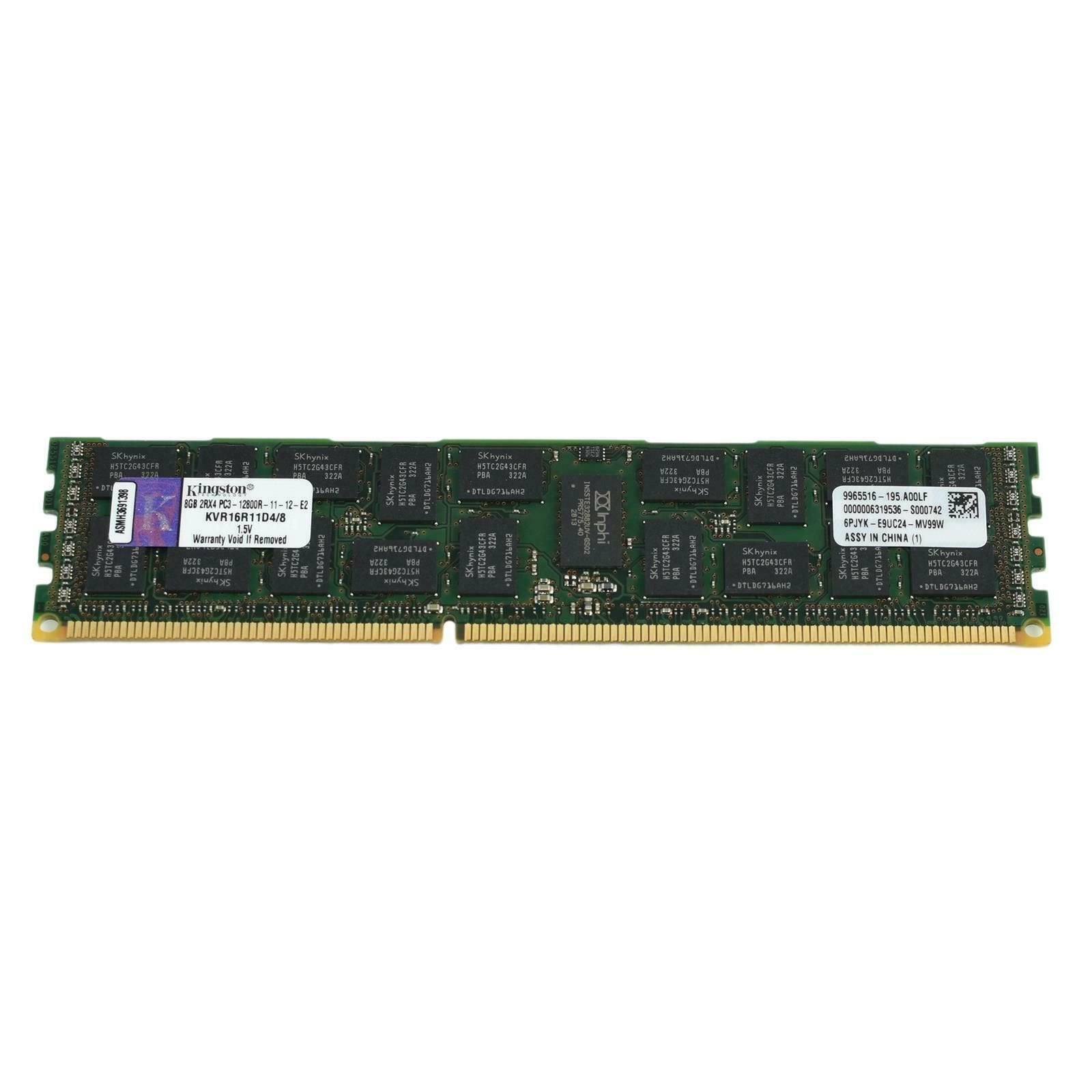 Kingston 8GB Server Memory Module - KVR16R11D4/8