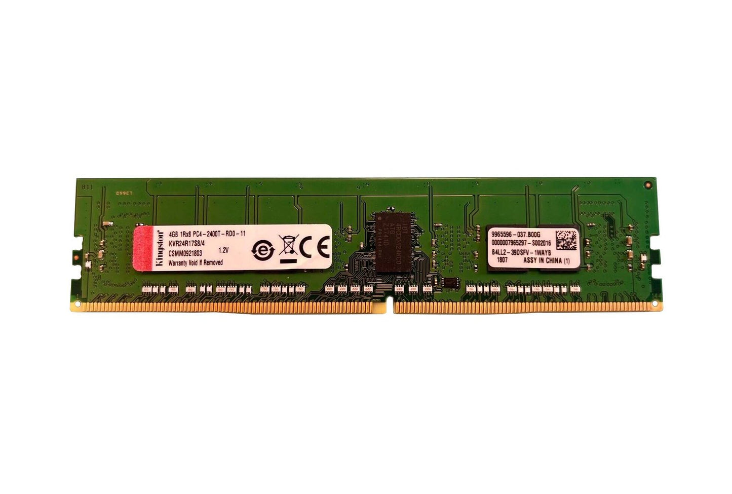 Kingston 4GB Server Memory - KVR24R17S8/4