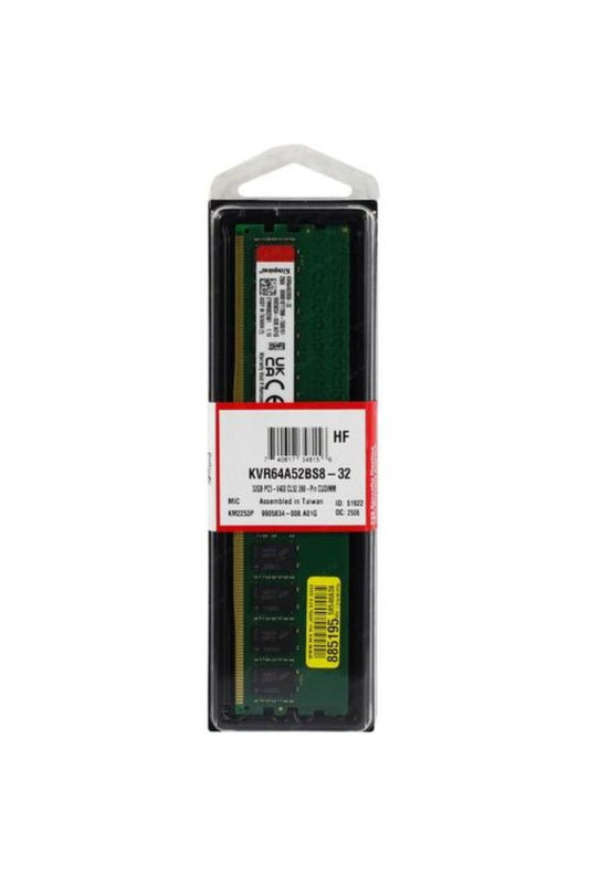 Kingston Desktop Memory - KVR64A52BS8-32
