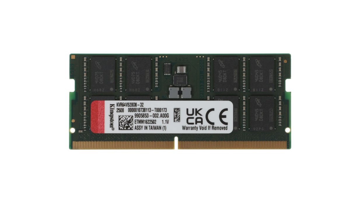 Kingston Laptop Memory - KVR64V52BD8-32