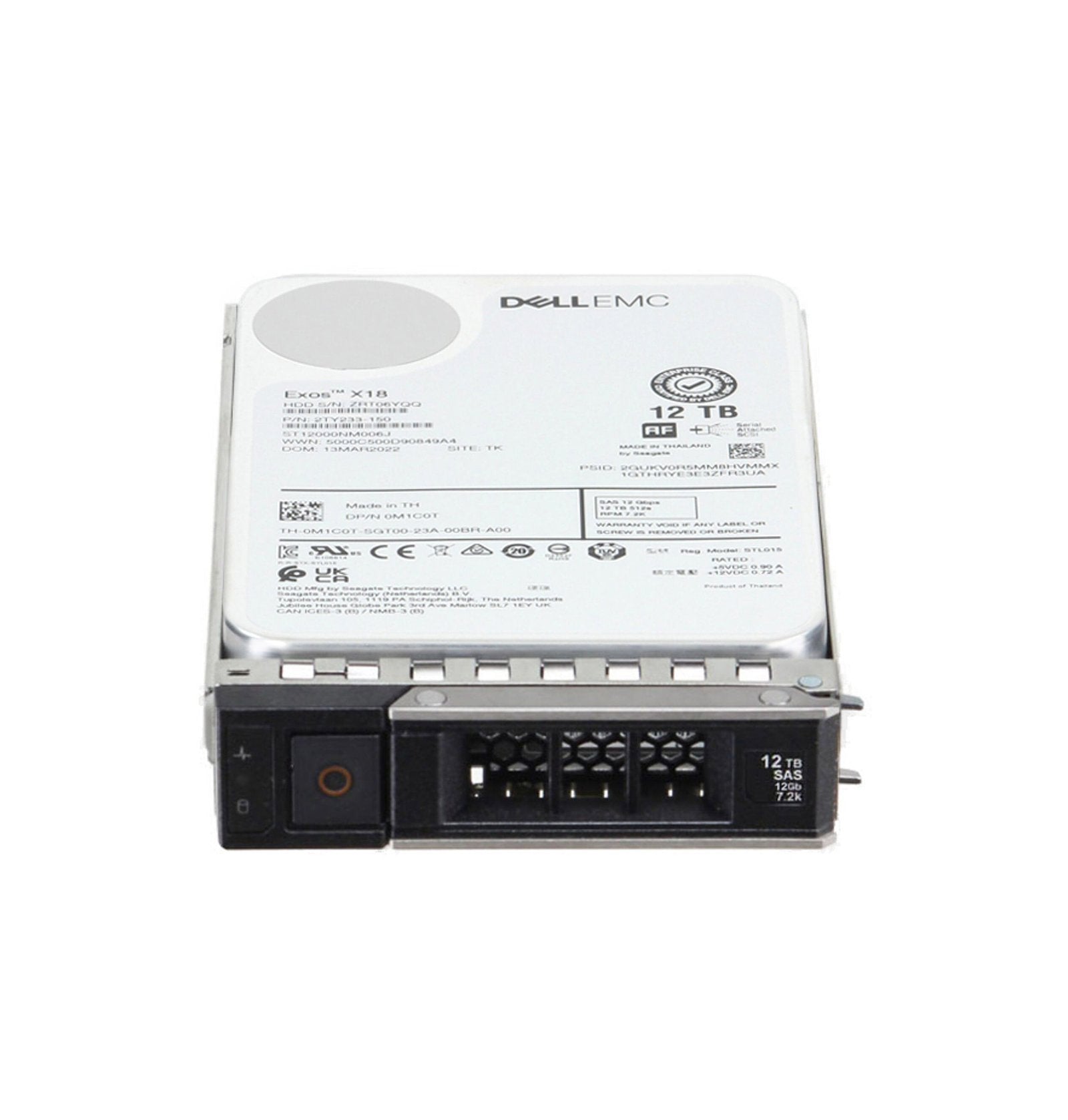 Dell 12TB Server Hard Drive - M1C0T