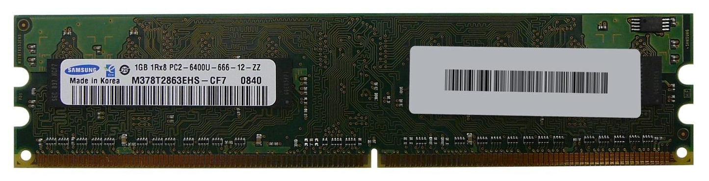 Samsung 1GB Desktop Memory Module - M378T2863EHS-CF7