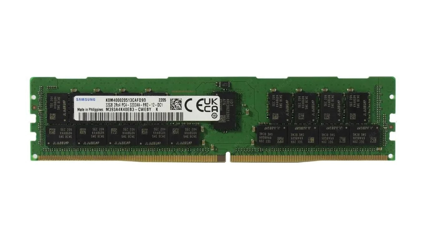 Samsung 32GGB 3200MHz DDR4 Memory Module - M393A4K40EB3-CWEBY