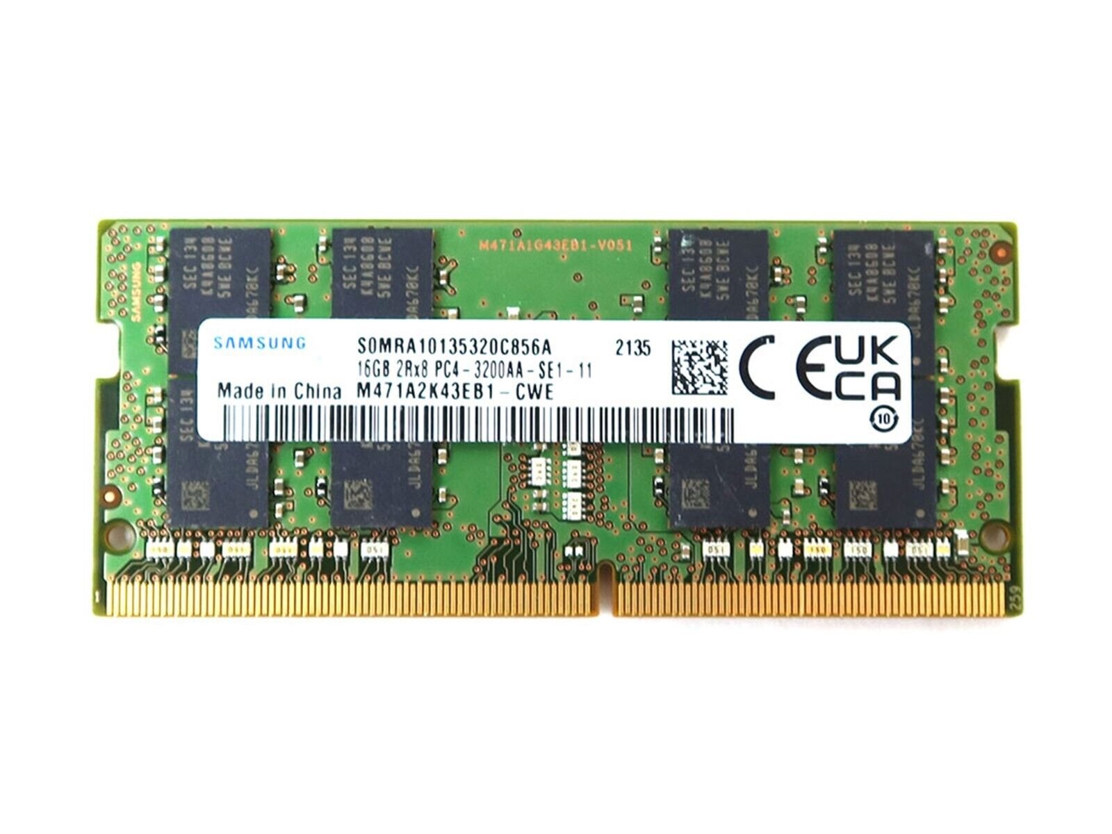 Samsung 16GB Laptop Memory - M471A2K43EB1-CWEDY