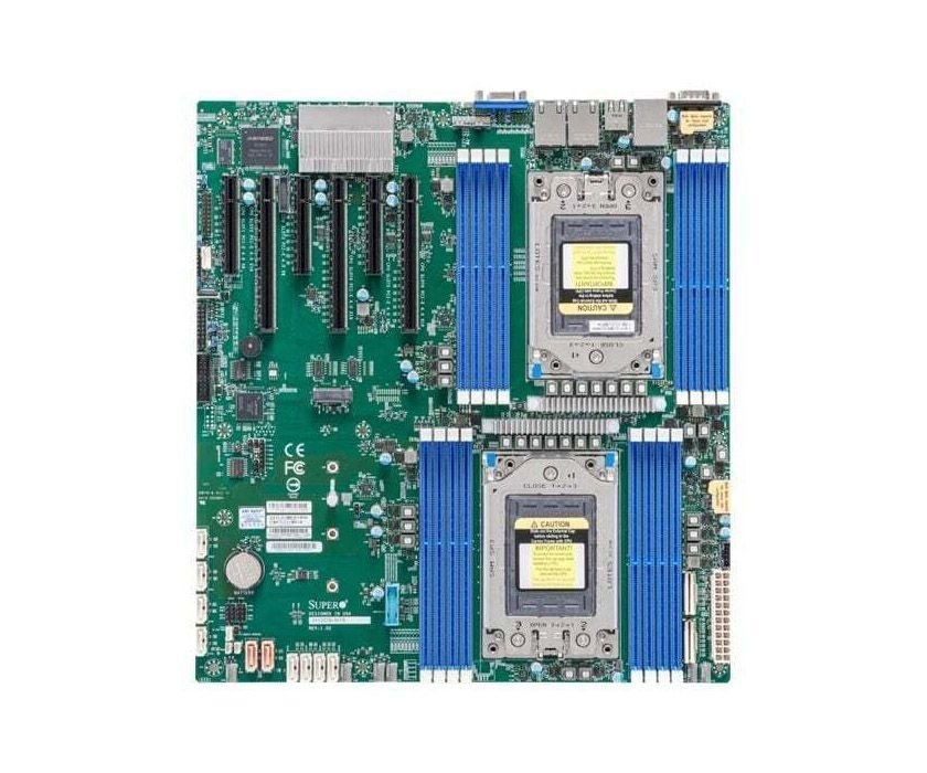 Supermicro EPYC 7003/7002 Dual Socket SP3 Server Motherboard - H12DSI-NT6