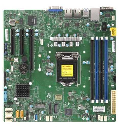 Supermicro Server Motherboard - MBD-X11SCL-F-B
