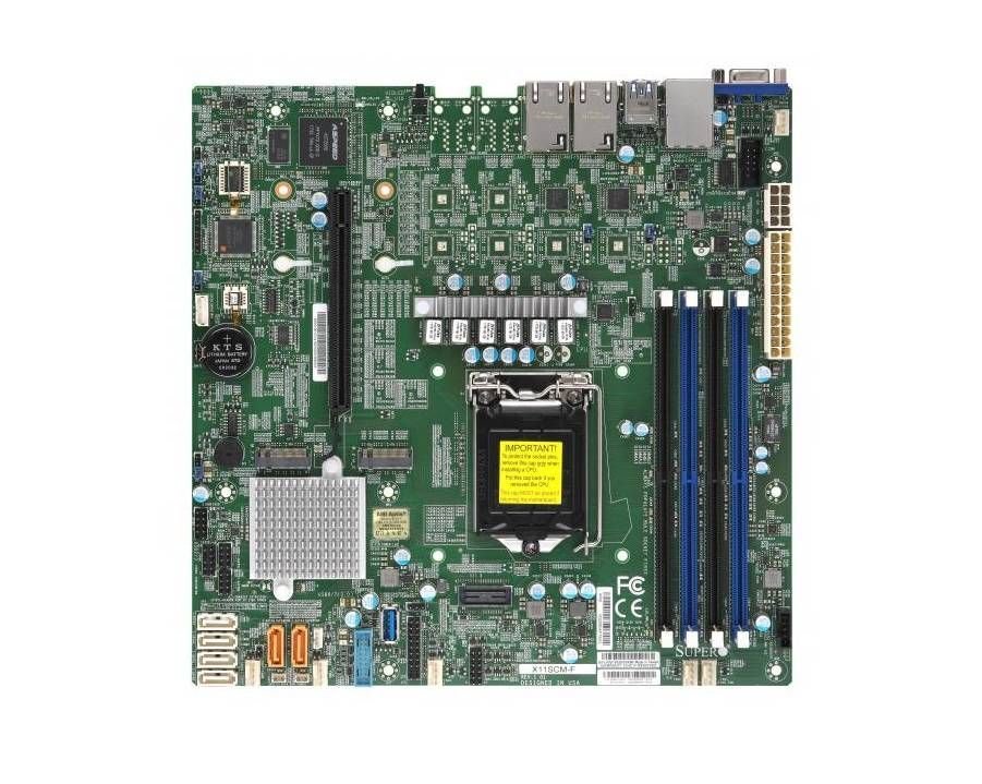 Supermicro Server Motherboard - MBD-X11SCM-F-O