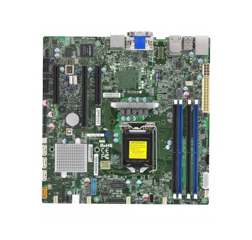SuperMicro Server Motherboard - MBD-X11SSZ-F