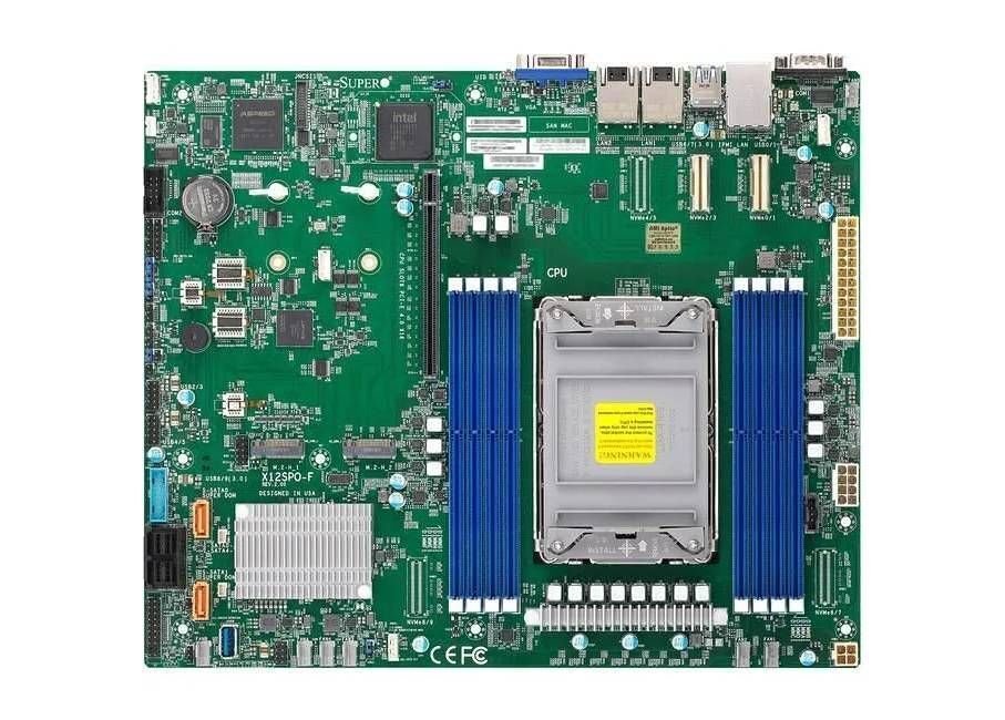 Supermicro Server Motherboard - MBD-X12SPO-F