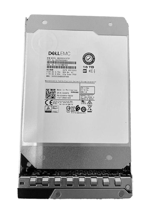Toshiba 16TB Server Hard Drive - MG08SCA16TEY