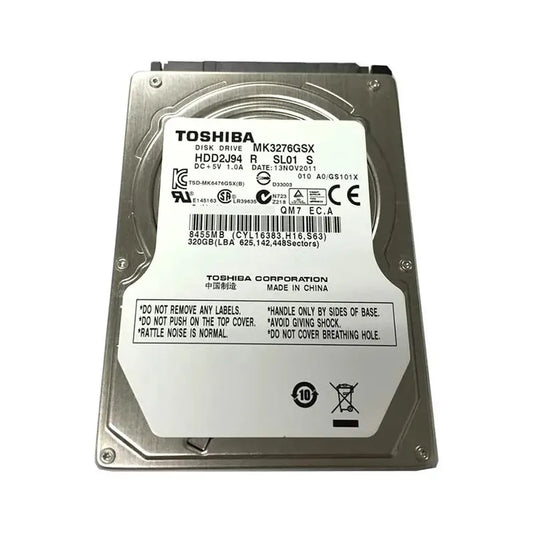 Toshiba Laptop Hard Drive - MK3276GSX