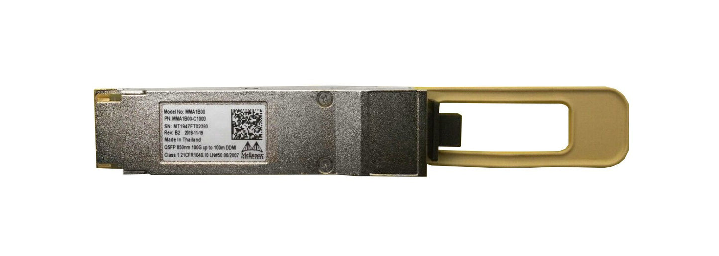 Mellanox 100GBASE-SR4 Multi-mode Fibre 100m - MMA1B00-C100D