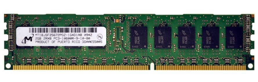 Micron 2GB Server Memory Module - MT18JSF25672PDZ-1G4D1AB