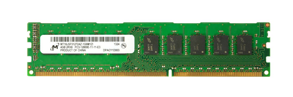 Micron 4GB Server Memory Module - MT18JSF51272AZ-1G6