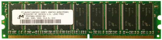 Micron 1GB Server Memory Module - MT18VDDT12872AY-335F1