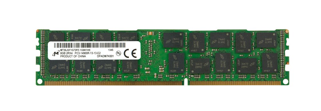 Micron 8GB Server Memory Module - MT36JSF1G72PZ-1G9K1HE
