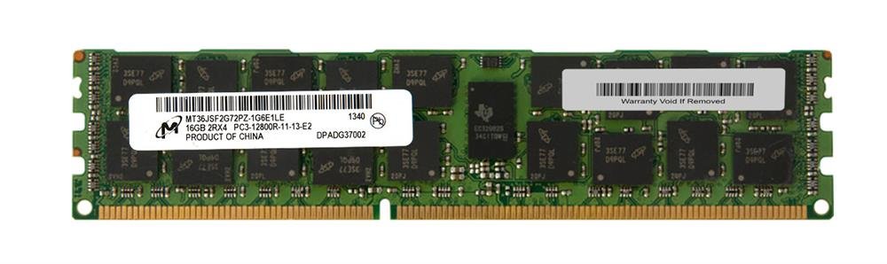 Micron 16GB Server Memory Module - MT36JSF2G72PZ-1G6E1LE