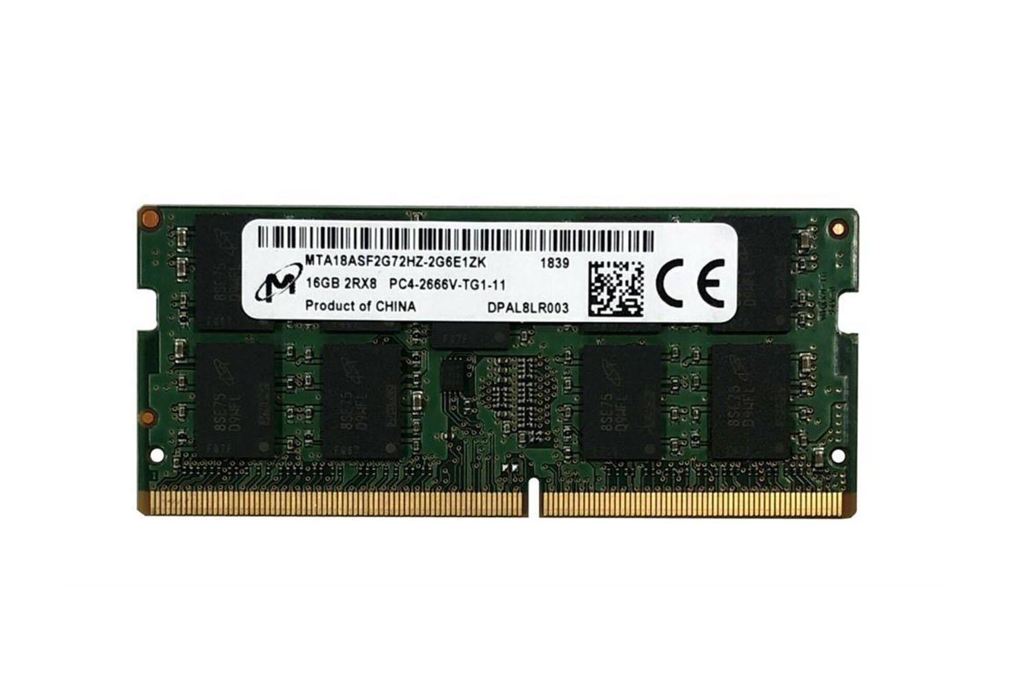 Micron 16GB Laptop Memory - MTA18ASF2G72HZ-2G6E1