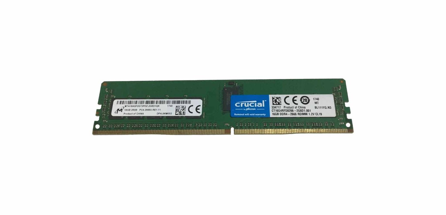 Micron 16GB Server Memory - MTA18ASF2G72PDZ-2G6D1QI