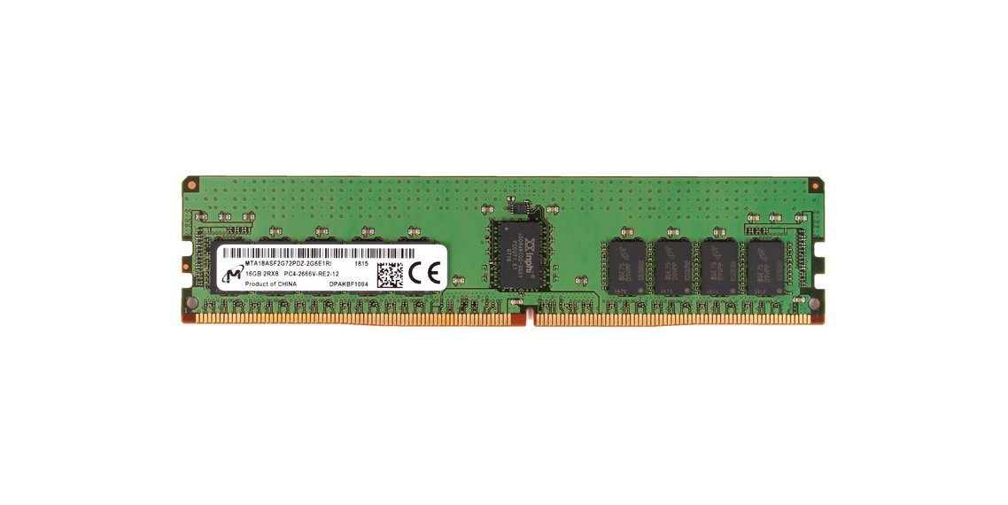 Micron 16GB Server Memory - MTA18ASF2G72PDZ-2G6E1RI