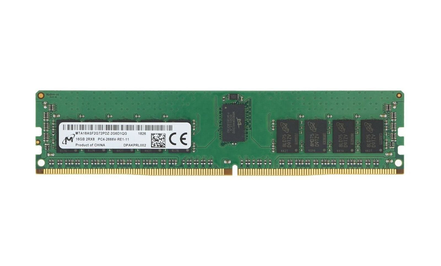 Micron 16GB Server Memory Module - MTA18ASF2G72PDZ-2G6J1R