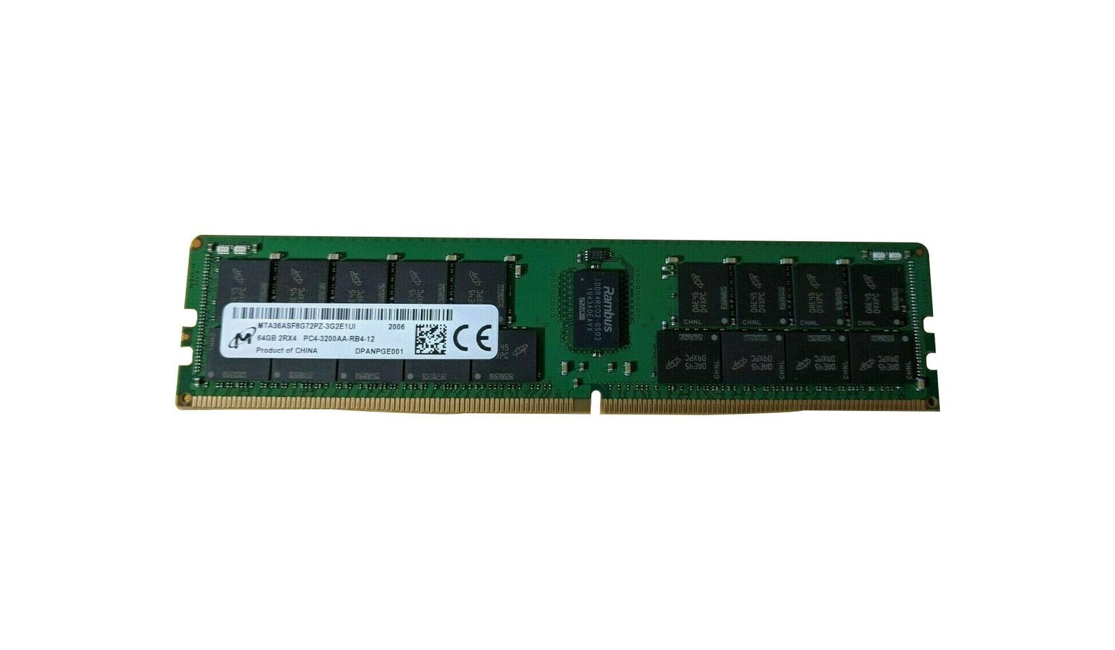 Micron 64GB Server Memory Module - MTA36ASF8G72PZ-3G2E1R