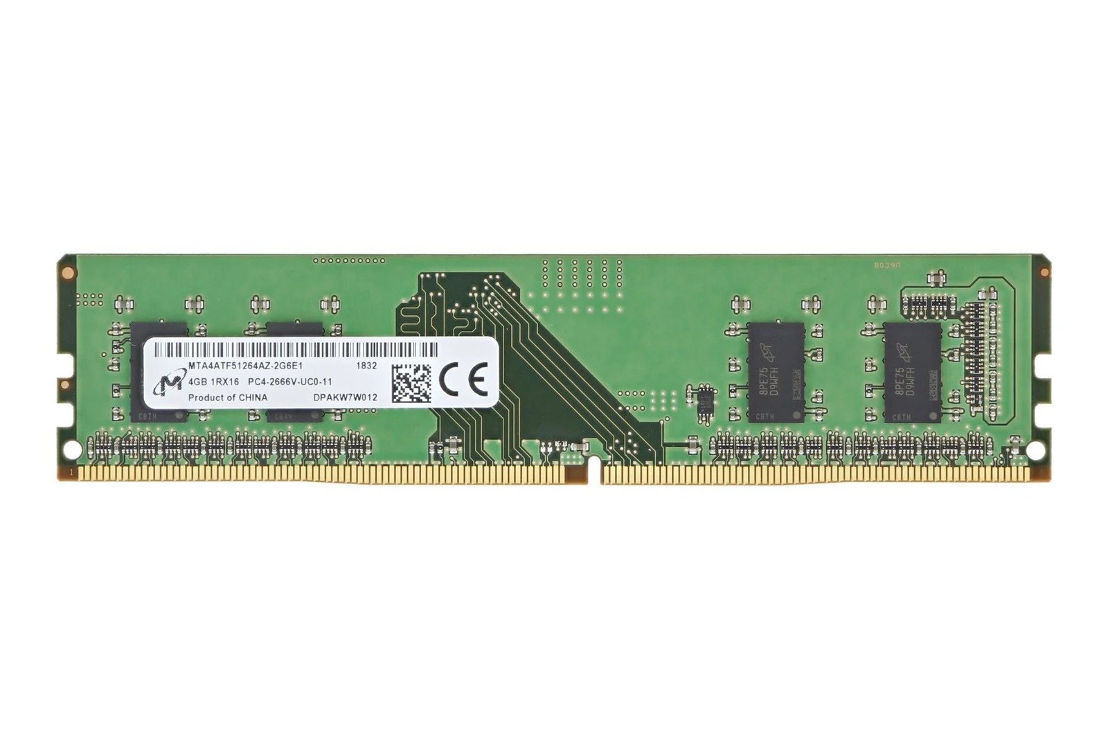 Micron 4GB Desktop Memory Module - MTA4ATF51264AZ-2G6